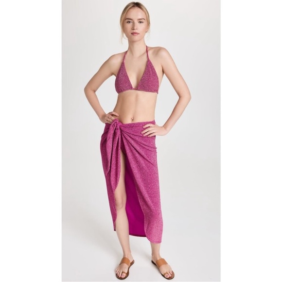 New Good American Glitter Tie Cover-Up XS-XL - Picture 3 of 9